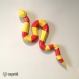Kit papercraft serpent