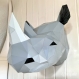 Kit papercraft rhino