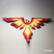 Projet diy papercraft: aigle / phoenix