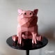 Projet diy papercraft: petit cochon
