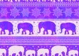 Set de table design, plastique, semi-rigide,  original, esthétique, lavable et résistant - images d'orient - style indien -  frise, éléphants sacrés 1.