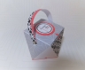 Boite à dragées forme diamant origami - boite à dragées personnalisable, baptême, communion, mariage. boite chocolat -