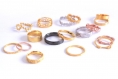 Bague de fiançailles en or certifié fairmined 18k avec un diamant labellisé 