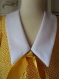 Robe fille jaune 18 mois vintage année 1960/dress girl yellow 18 months vintage 1960's