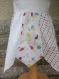 Robe bébé a poids multicolores en coton