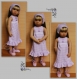 Patron : robe vichy pour poupées kidz 'n' cats de 46 cm