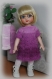 Fiche tricot : flocon rose, ensemble pour poupées de 25-27 cm et de 32-33 cm