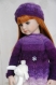 Fiche tricot : flocon, tunique et bonnet pour poupées maru and friends