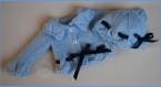 Fiche tricot : anytime, gilet et bonnet pour poupées de 32-33 cm