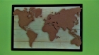 Tableau carte du monde 