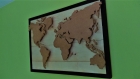 Tableau carte du monde 