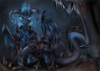 Satanic dragon, 45x32cm, panneau pvc 3mm