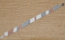 Bracelet miyuki rayures diagonales