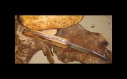 Couteau pliant en bois d'olivier 