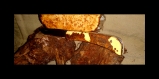 Couteau pliant en bois de fer (olneya tesota) 