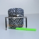 Trapilho - kit crochet - porte-monnaie coton corde - ref. kpm_007 