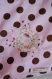Couverture bébé thème mer rose et chocolat,cadeau de naissance