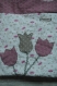 Couverture bébé personnalisable, thème fleurs, fée, pour saskia 