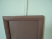 Cadre photo prune rectangle bancale à suspendre 