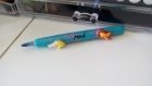 1 stylo bille summer beach recostumisé en pate polymère 