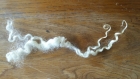 Longues boucles lavées de laine de mouton wensleydale 