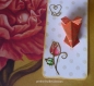 Marque page so romantique bustier en mini origami 