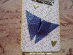 Marque page envolée de papillons en mini origami