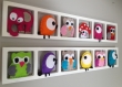 Idée décoration chambre enfant et bébé. cadre mural animaux colores! 