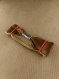 Kit créatif bracelet de noeuds “gold&brown“ 