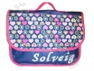 Cartable maternelle fille cosu mains personnalisable 