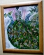 22.tableau peinture-robe-paon et les paons tableau abstrait de peinture à l'huile !!!art contemporain 