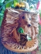 Statuette hérisson en paille et chapeaux en paille-décoration de printemps pour votre maison 