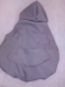 Couverture ou cape de portage personnalisable porte-bébé kangourou microfibre doublée polaire avec poche 