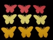 Découpes papillons