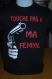 Tee-shirt imprimé "touche pas à ma femme" retrouvez ma nouvelle boutique sur https://teeshirtsfamilys.fr 