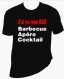 Tee-shirt humoristique pour homme ou femme "j'ai eu mon bac" 