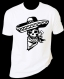 Tee-shirt homme "tête de mort mexicain" 