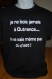 Tee-shirt homme humour " je ne bois pas à outrance" 