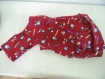 Pyjama pour petit chien en tissu avec motif 