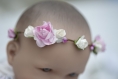 Couronne de fleurs cheveux pour bébé poupon ou nounours