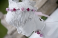 Parure florale collier et couronne de fleurs