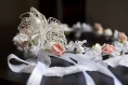 Couronne de fleurs cheveux pour mariée ou cérémonie