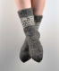 Chaussettes tricotées à la main 100% laine naturelle pour femme taille 38-40