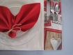 Set de table tissu coton lavable avec range couverts - repas - décoration table - noêl fêtes