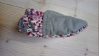 Chaussons + bandeau - chaussettes souples en coton avec une semelle cuir anti-dérapant motricité pour bébé enfant, bandeau noeud, naissance