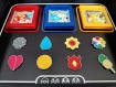 Cadre pokémon 1ère génération avec jeux et badges