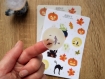 Planche de stickers booh !! idéal pour bullet journal planner agenda scrapbooking et cartes