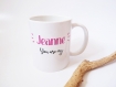 Le mug you are my rainbow mug personnalisé avec un tendre message idéal pour offrir