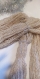 2 echeveaux de laine filée à la main au rouet - 101 g - env 547 m