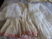 Lot 3 jupons x 4 de ma famille française de 5 générations collection privée 1800/1900 lingerie ancienne